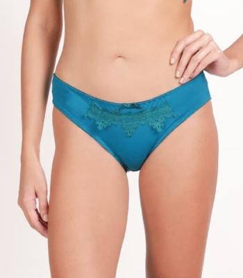 Medium Coverage Solid Bikini Panty