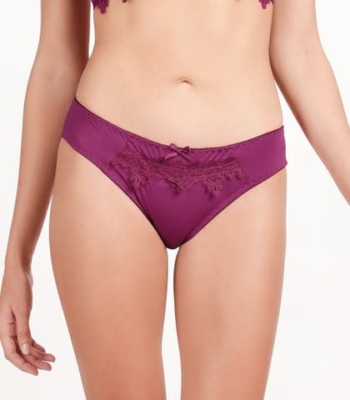 Medium Coverage Solid Bikini Panty